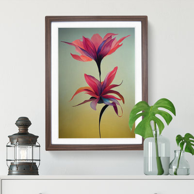 Brilliant Flowers - Single Picture Frame Print