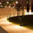 Low-voltage Black Aluminum Led Landscape Path Lights With Frosted Glass Shade(10-pack)-106408288