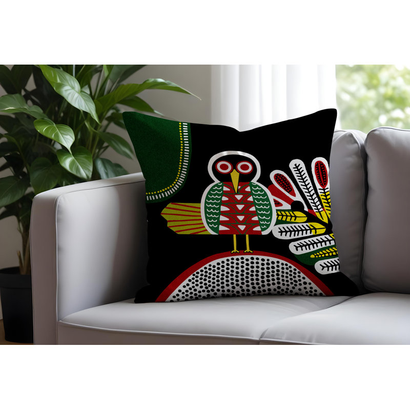 Coussin Folksy, 16 x 16
