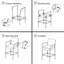 Tabouret de bar d'extérieur 30 po avec coussin Heshy-1258796446-1291861230