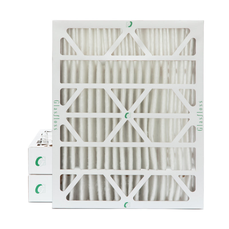 Filtres à air plissés Glassfloss ZL MERV 10, H 24 po x l 18 po x P 4 po