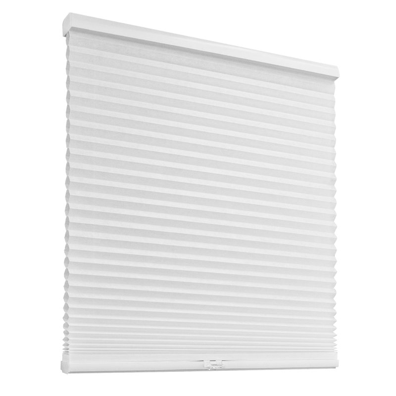 Semi-Sheer Cellular Shade, 19.75"W x 64"L, White