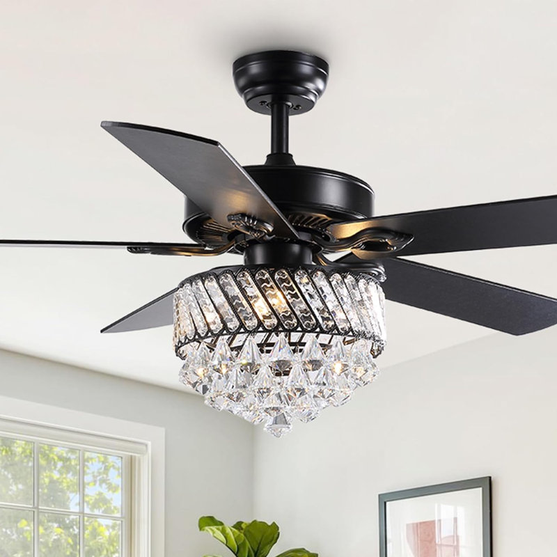 Gloristeen 52'' Ceiling Fan with Light Kit