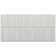 Homey Stripes 12" x 24" 3D Kit Kat Fluted Porcelain Wall Tile