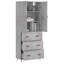 Bartholdi Highboard 69.5x34x180 cm Engineered Wood-435279706