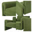 Fauteuil d'appoint Modern Bouclé-1001451883