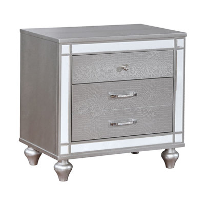 Nightstand, Silver