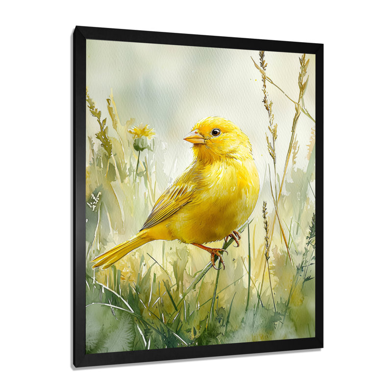 Goode - animaux, art mural sur toile, Noir, H 20 po x l 12 po, Reproduction encadrée d'une seule photo