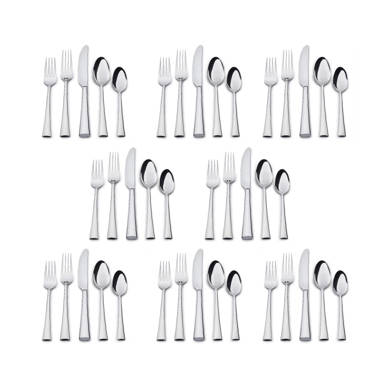 Firenze 45-Piece 18/10 Stainless Steel Flatware (Set Service for 8)