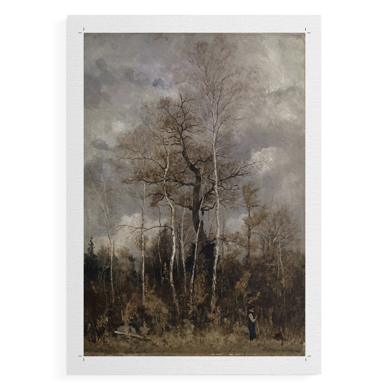 Paysage rétro CLII - impression sur toile seulement - NON CADRE, H 27 po x l 18 po