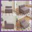 Fauteuil d'appoint / repose-pieds Velvet Cube-1825008222