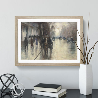 Under the Lime Trees by Lesser Ury - Picture Frame Painting
