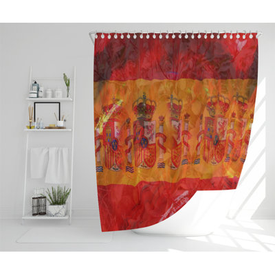 Hersey Polyester Shower Curtain Set
