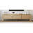 Boho TV Stand For Tvs Up To 80'' , Modern Farmhouse Media Console, Entertainment Center With Solid Wood Legs, TV Cabinet For Living Room, Home Theatre