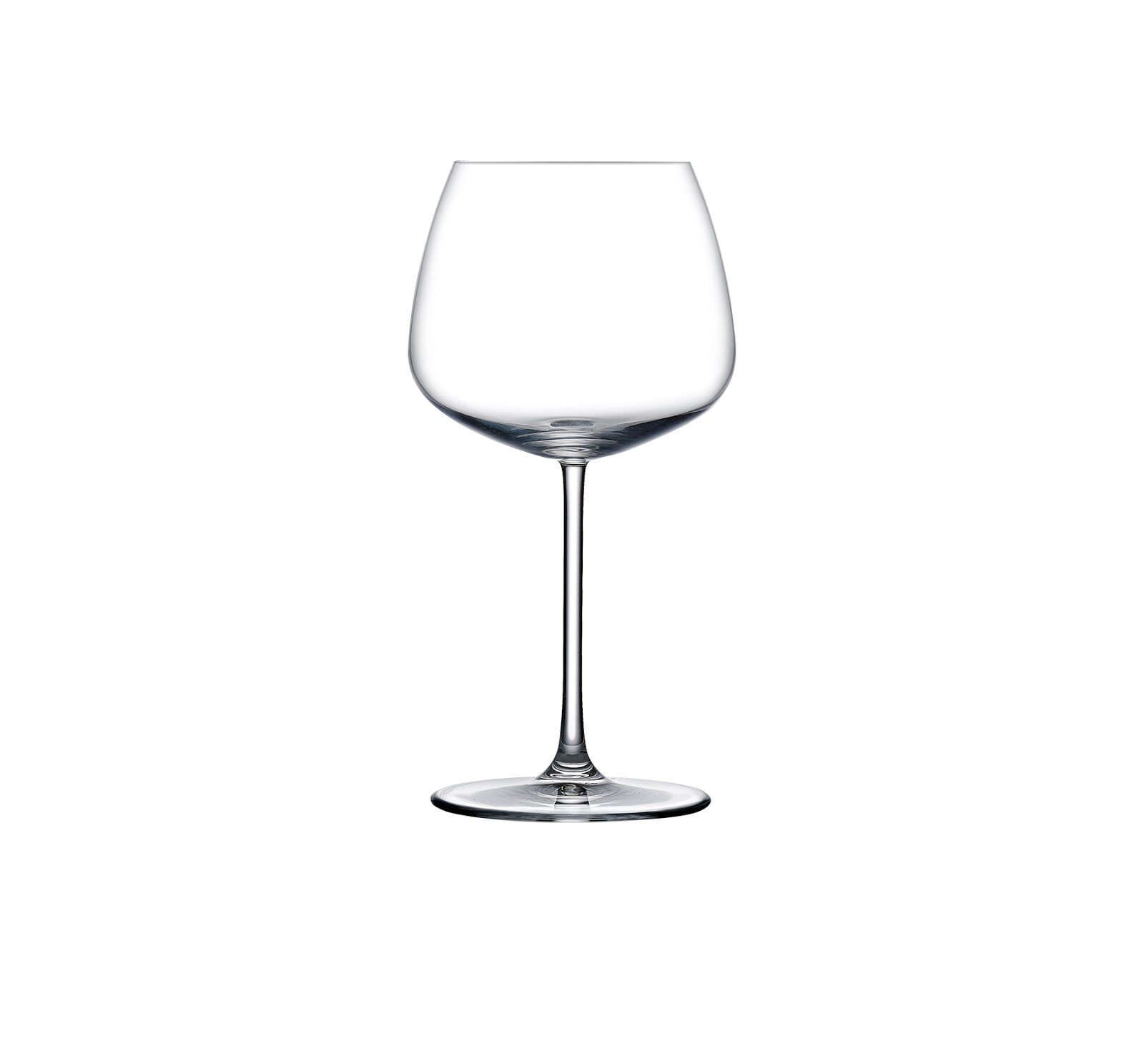 Nude Glass Fantasy Modern Classic Crystal Short Stem White Wine