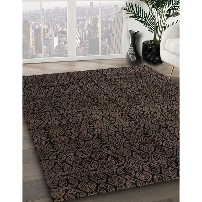 Walkerton Abstract Indoor Rug, Square 3'
