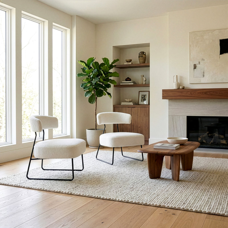 Ensemble de 2 chaises d'appoint Bell