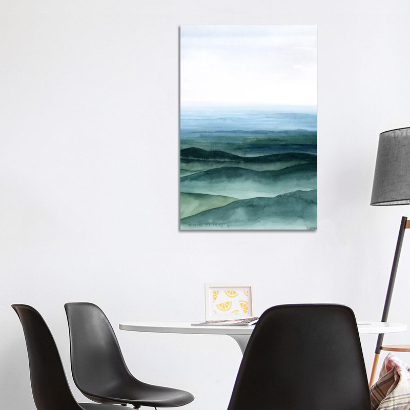 Plane View I by Grace Popp - Wrapped Canvas Painting, 101.6cm H x 66.04cm W x 1.91cm D
