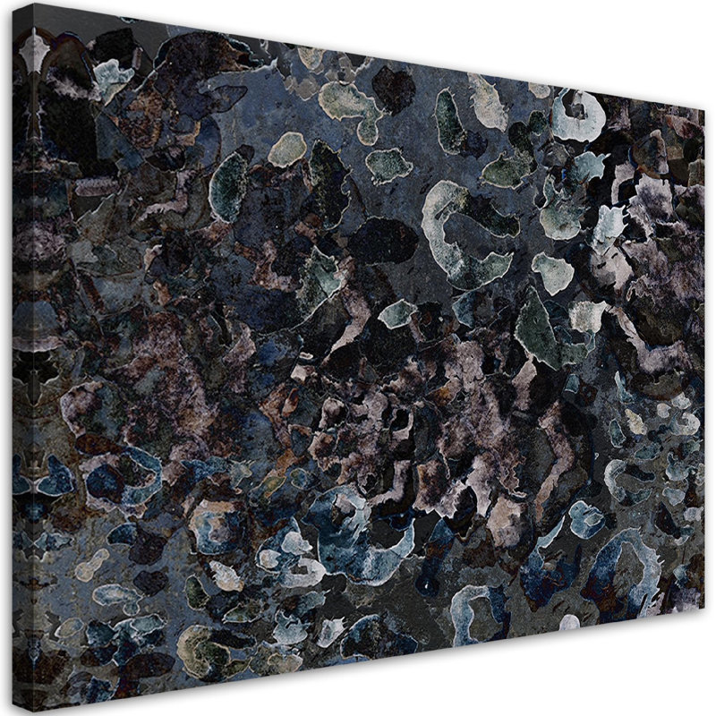 Marble Stone Look - No Frame Print on Canvas, 80cm H x 120cm W