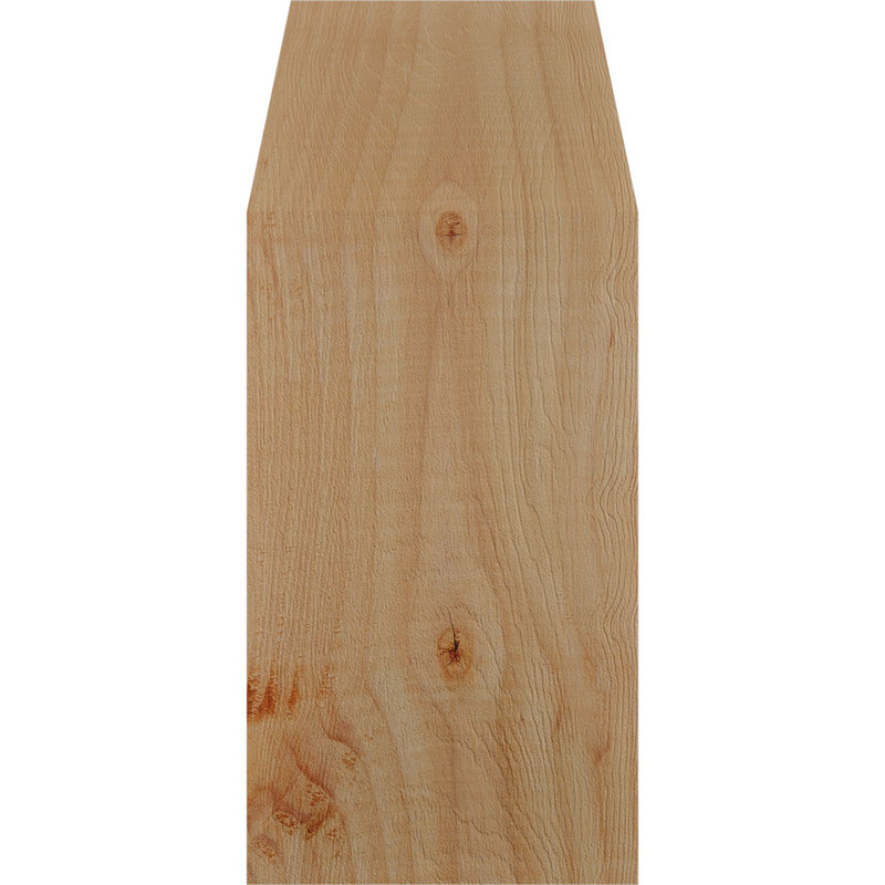 Attelle de genou traditionnelle, H 14 po x l 5,5 po x P 10 po, Douglas (lisse)