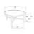 Round Solid Wood Coffee Table