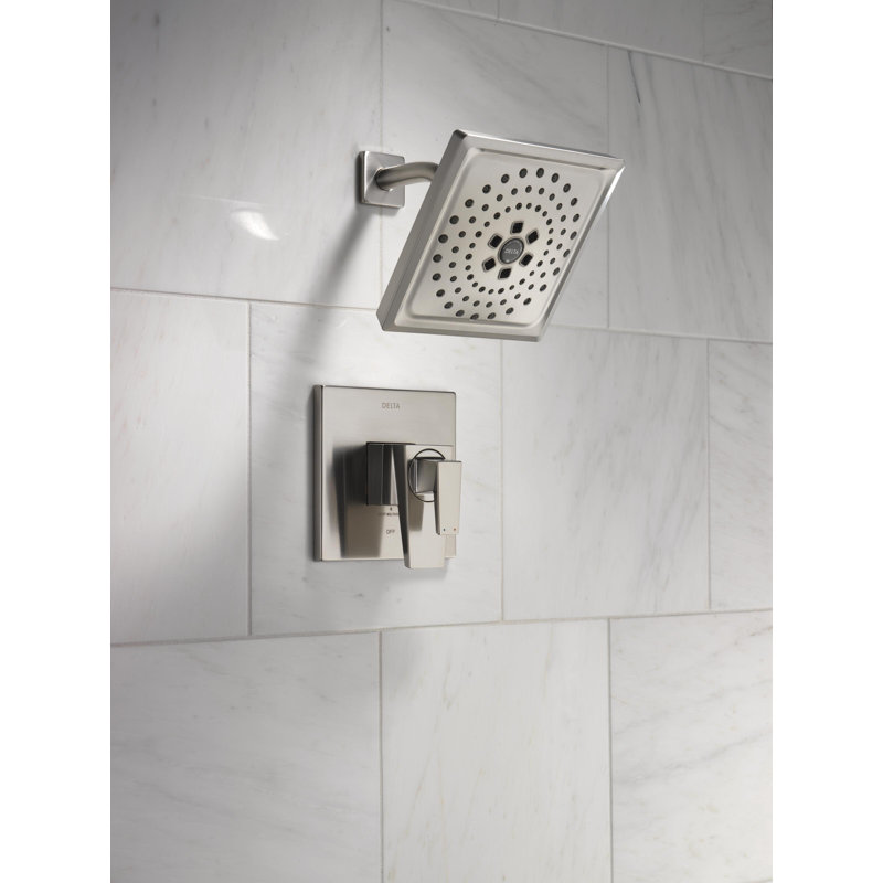Garniture de douche 17 Series H2Okinetic seulement, Acier inoxydable Lumicoat