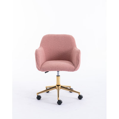 Bollay Fabric Upholstered Swivel Office Chair by Mercer41