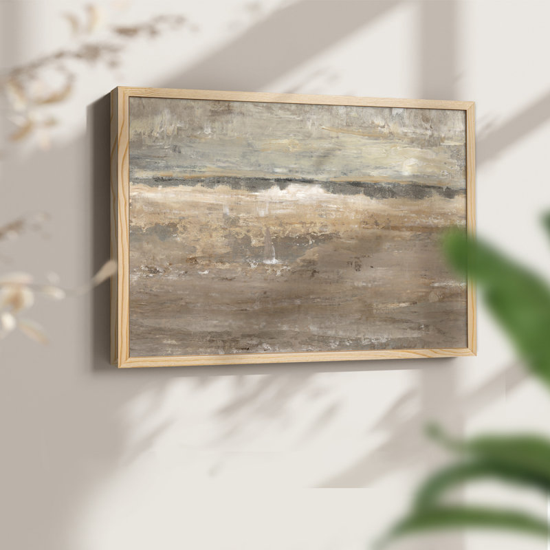 Tôt le soir, lumière II - reproduction encadrée - réarmable, Naturel, H 11 po x l 14 po
