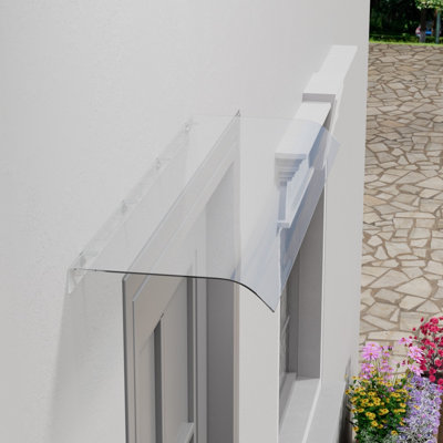 17 Stories 33 cm D Retractable Door / Window Awning