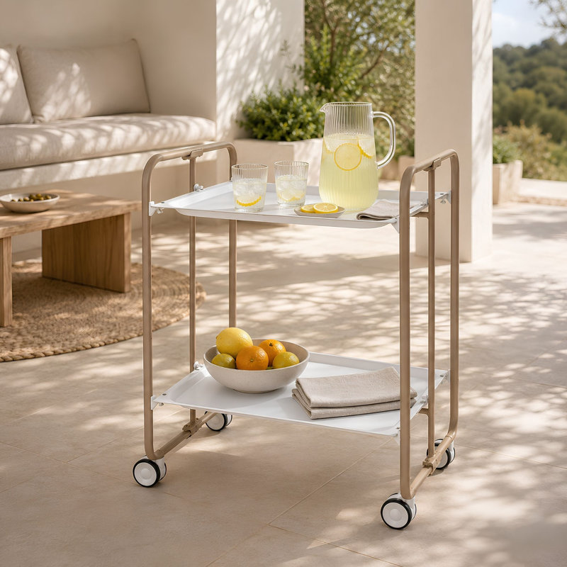 Chariot-bar, Or, Blanc