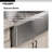 Epicure 33'' L Single Bowl Stainless Steel Kitchen Sink