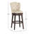 Marthasville Swivel Upholstered Counter Stool-2078660887-2051610059