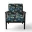 Fauteuil d'appoint rembourré Coastal Elegance