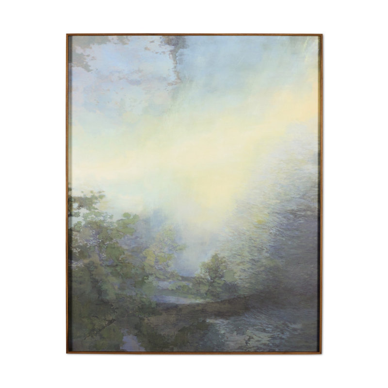 A Place of Refuge Framed Painting, H 60" x W 48"