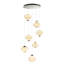 Lustre Solara - graphite - 7 lumières - 25,2 po de diamètre-125545606-125545604