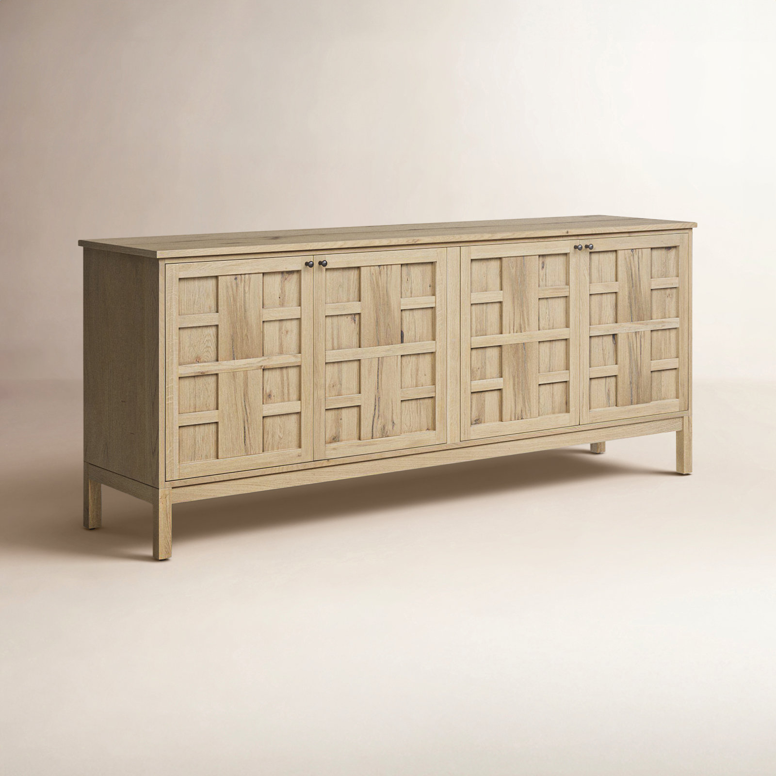 Colina Oak Sideboard, Aged Natural Oak