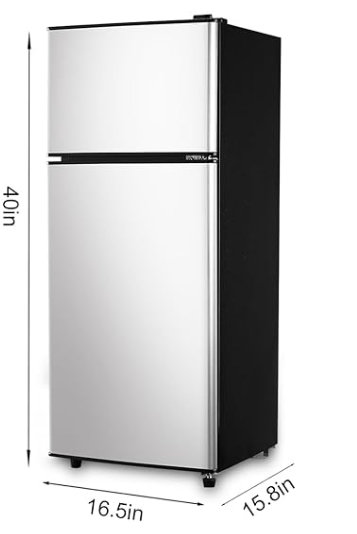 Feilong with Water and Ice Dispenser, Silver