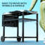 Table de préparation pour barbecue Outsunny