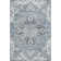 Premium Machine Washable Barayon AMF93 Blue Rug