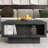 Caomhan Pedestal Coffee Table with Storage-386869803