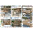 Rectangular 82.7" Long Acacia Dining Set-2023681646-2023681643
