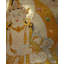 Or et argent Dzambala Thangka (Brocadeless Thangka)