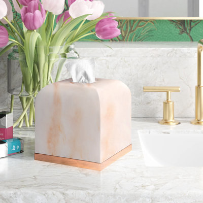 Misty Tissue Box Cover