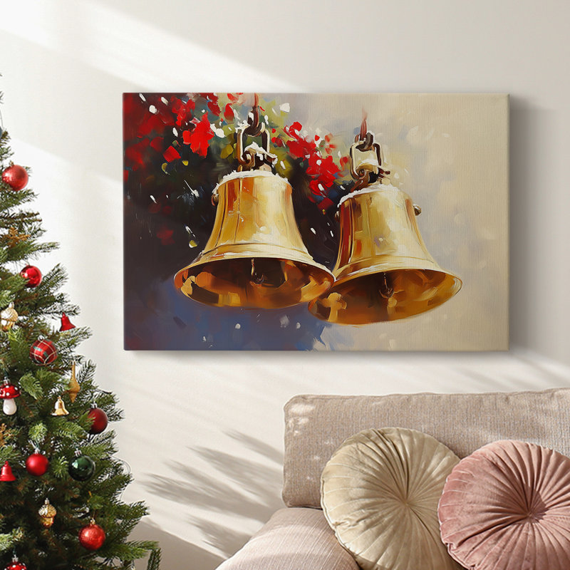 Art des Fêtes de Noël - Toile tendue avec châssis - Série 3-LXXXVII, H 40 po x l 60 po