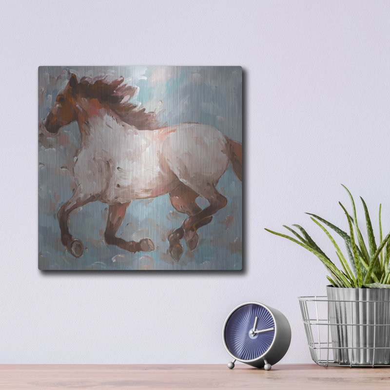 «Roan Runner» par Hooshang Khorasani, H 12 po x l 12 po
