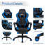 Chaise de bureau d'ordinateur de bureau Gymax-62268505