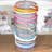 15.75"W x 5"D Acrylic Headband Holder Display, 4-Pack