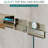 60" X 72" Double Sliding Doors with Double-handle towel rack and 1/4" Tempered Glass, Gold-120019268