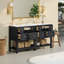 Ensemble de meuble-lavabo avec lavabo en céramique (séparé), ensemble de meuble-lavabo simple avec tiroirs-1019018475