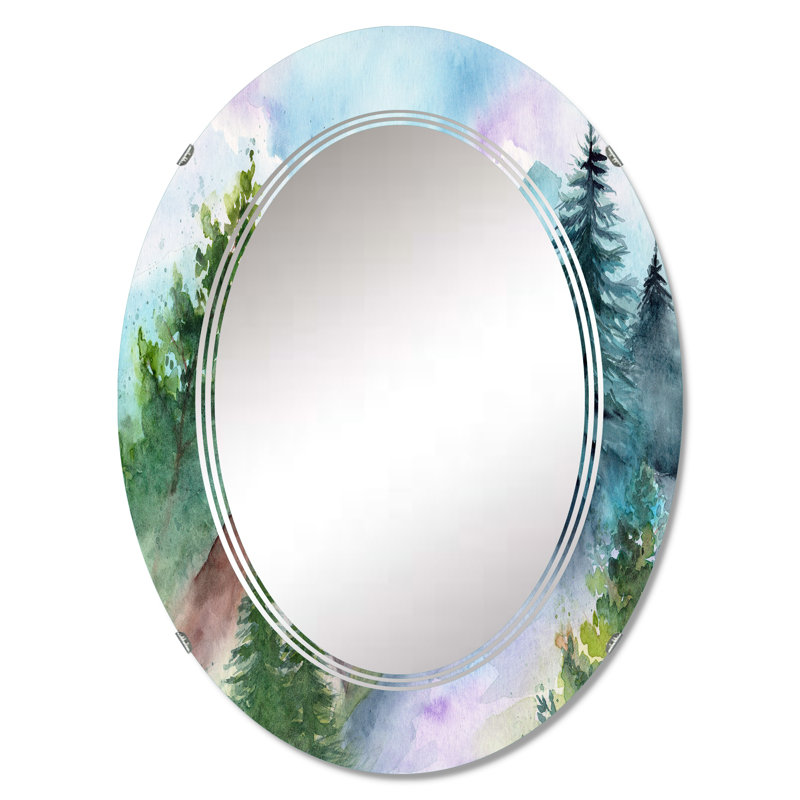 Miroir de salle de bain sans cadre, 30 po x 20 po